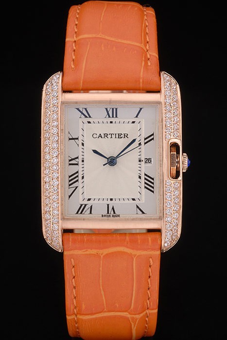 80204 Reloj de la reproducción Cartier de lujo Replicas relojes